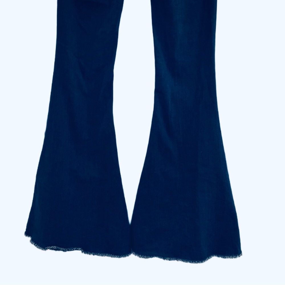 🫸🏿SOLD🫷🏻Free People Denim Super Flare Jeans BNWT - Picture 11 of 15